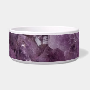 Écuelle Amethyst Photo Ceramic Pet Bowl