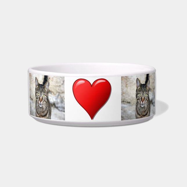 Écuelle Amoureux des chats Pet Bowl (Devant)