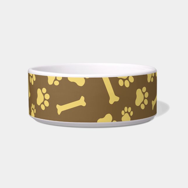 Écuelle Animal de compagnie - Chat ou Chien Empreinte Paw  (Devant)