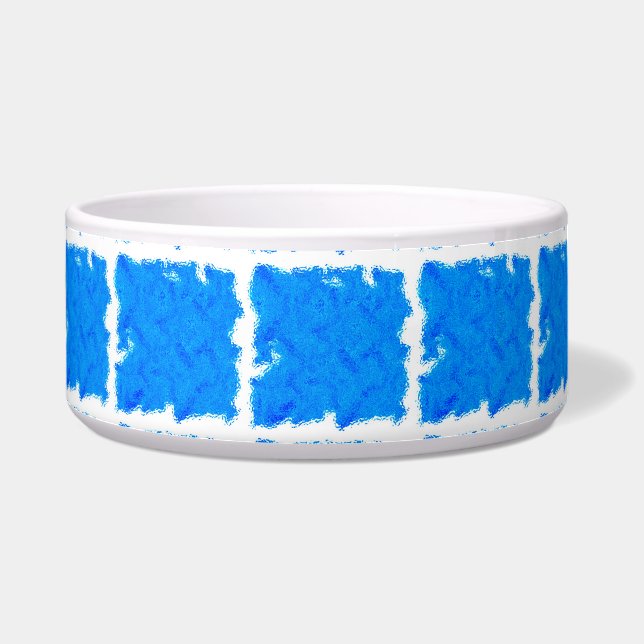 Écuelle Aquarelle bleu océan (Gauche)