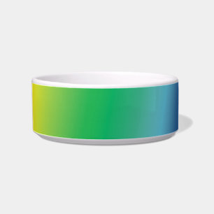 Écuelle arc-en-ciel couleurs de la fierté chien motif, cha