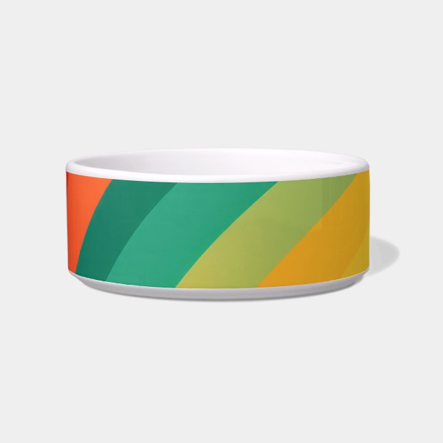 Écuelle Arcs de couleur vive arrière - plan (Devant)