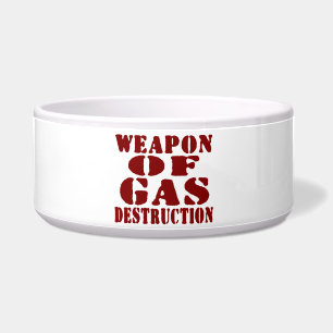 Écuelle Arme De Destruction Du Gaz