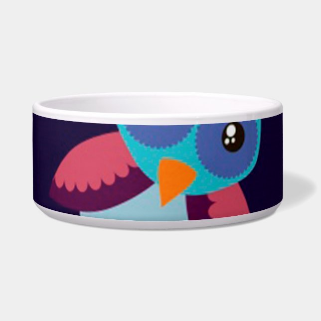 Écuelle arrière - plan motif owl (Devant)