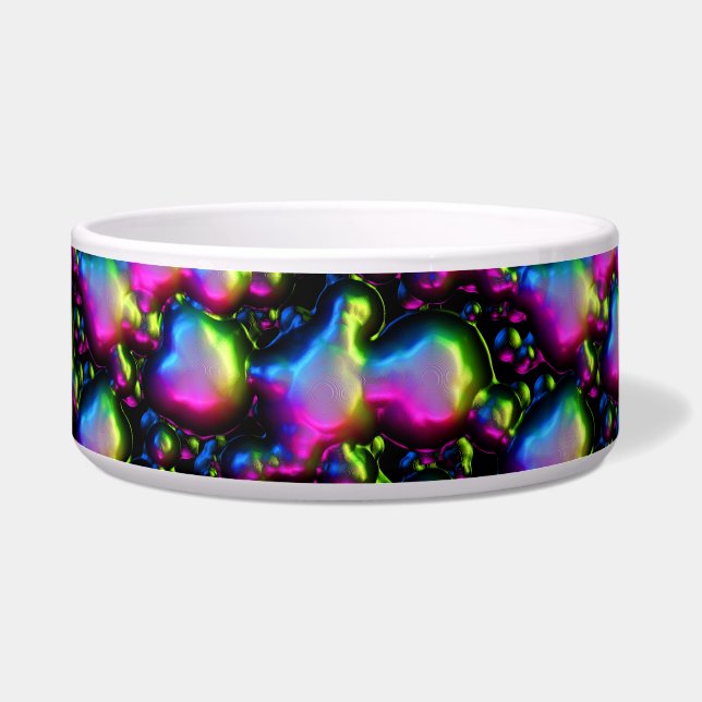 Écuelle Art Abstrait 55 Pet Bowl (Gauche)