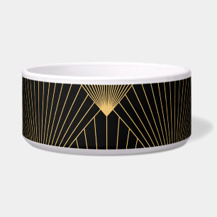 Écuelle Art Déco : L'élégance de l'or noir.