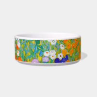Art floral de cottage vintage de Gustav Klimt