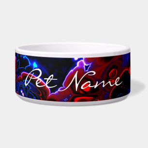 Écuelle Art Fractal 2-3 Pet Bowl