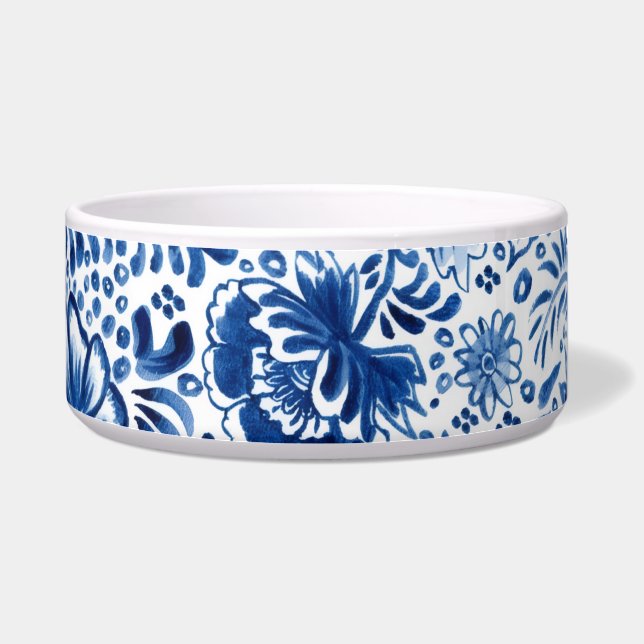 Écuelle Assez bleu et blanc motif batik (Droite)