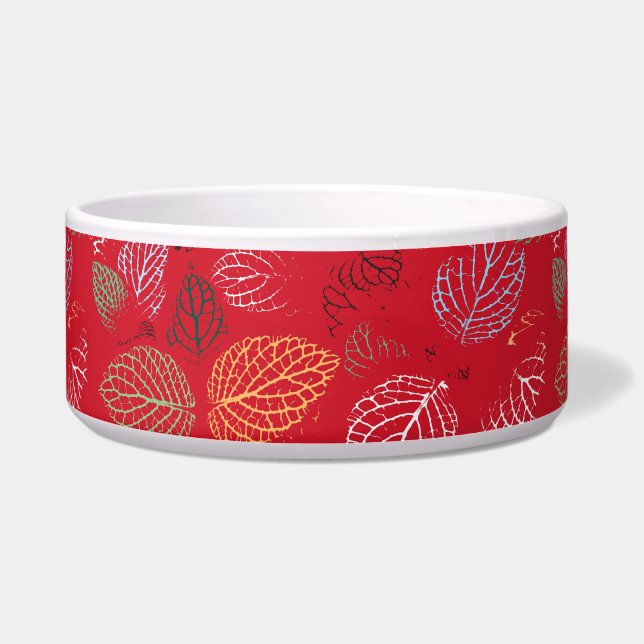 Écuelle Automne, Motif Feuille (Devant)