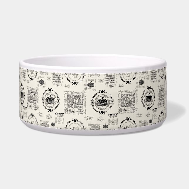 Écuelle Autumn Vibes Pet Feeding Bowls (Droite)