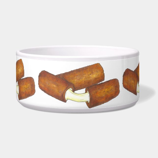 Écuelle Baguettes de fromage Mozzarella Alimentation en bo (Devant)