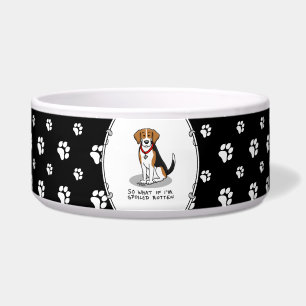 Écuelle Beagle Pourri (tri couleur 3) Chien Drôle