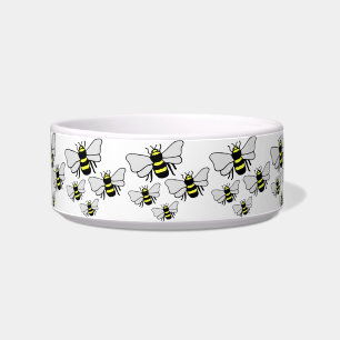 Écuelle Beaucoup d'abeilles Chien Bowl