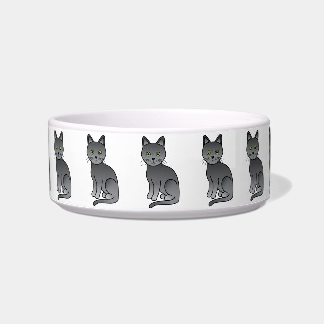 Écuelle Beaucoup de chats Korat d'affilée (Devant)
