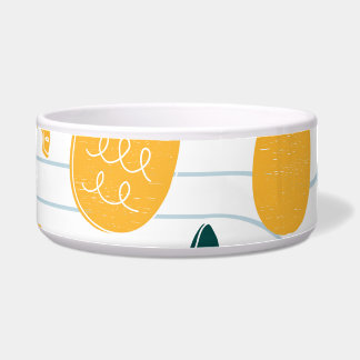 Écuelle Beauté ananas : Motif tiré à la main
