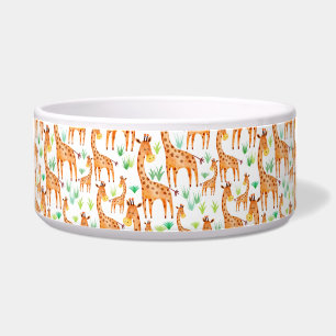 Écuelle Belle aquarelle Giraffe Animal