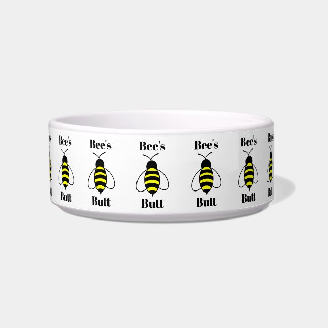 Écuelle Beurre d'abeille pour animaux de compagnie (Devant)