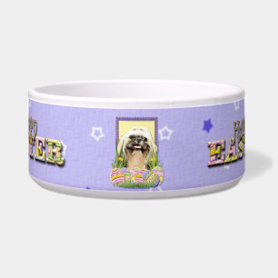 Écuelle Biscuits d'oeuf de pâques - Shih Tzu - opale
