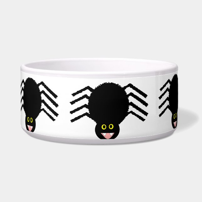 Écuelle Black Spider Dog Bowl (Gauche)