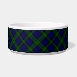 Écuelle Black Watch Tartan bleu vert Plaid