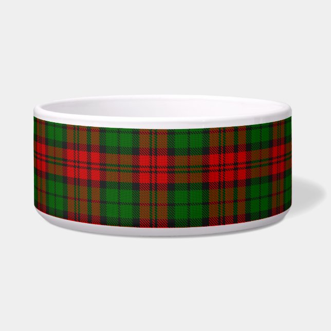 Écuelle Blackwatch Campbell Tartan Red Green Plaid (Devant)