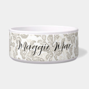 Écuelle Blanc Chic Crème Floral