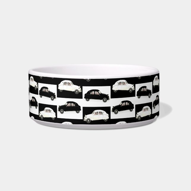 Écuelle Blanc noir de Citroen 2CV (Gauche)