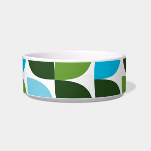 Écuelle Bleu, vert, cool, tendance, nature moderne abstrai