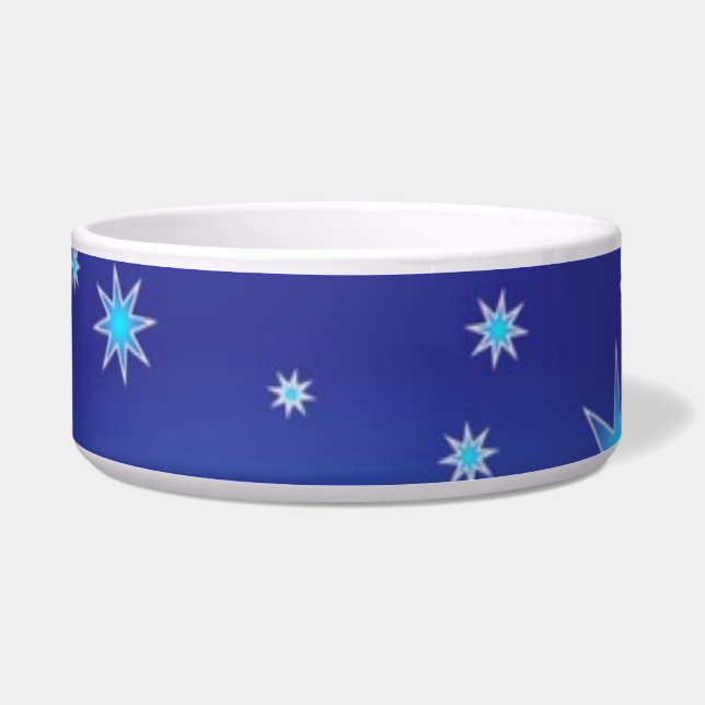 Écuelle Blue Stars Pet Bowl (Devant)