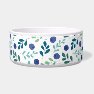Écuelle Blueberries à Motif Feuille vert
