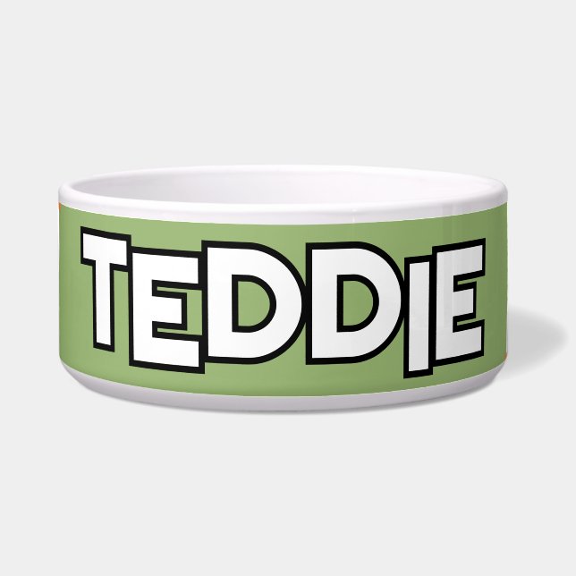 Écuelle Boho Couleurs Vert Sauge Turquoise (Devant)