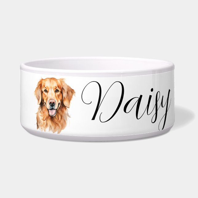 Écuelle Bol à eau pour Golden Retriever (Devant)
