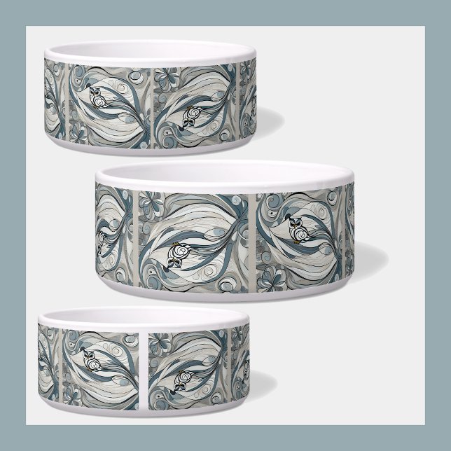 Écuelle Bol à eau statique pour animaux de jungle (Jungle Static Pet Bowl)