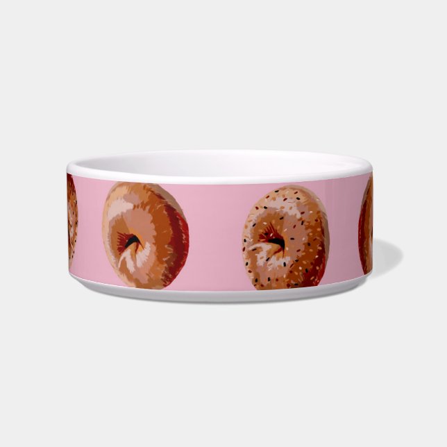 Écuelle Bol à motif de bagel (Devant)
