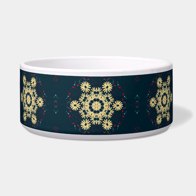 Écuelle Bol à motifs mandala Daisy Dreams pour animaux de  (Devant)