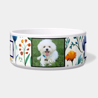 Écuelle Bol à Noms pour Chien de Style Méditerranéen
