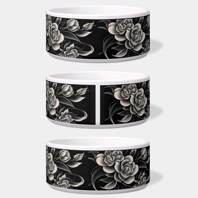 Écuelle Bol à nourriture pour animal de compagnie encapsul (Abstraction Encapsulated Pet Bowl
)