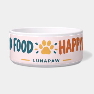 Écuelle Bol à nourriture pour chien Good Food Good Mood   