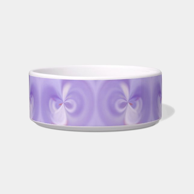 Écuelle Bol à thé violet pour animaux (Devant)