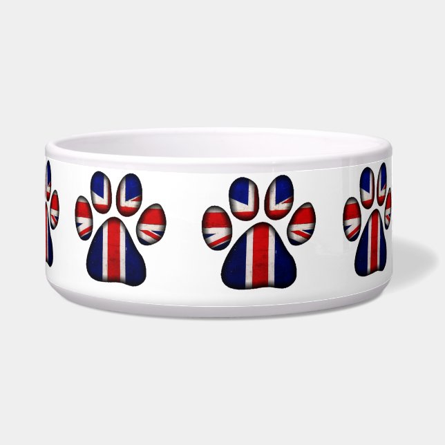 Écuelle Bol alimentaire pour chien britannique (Devant)