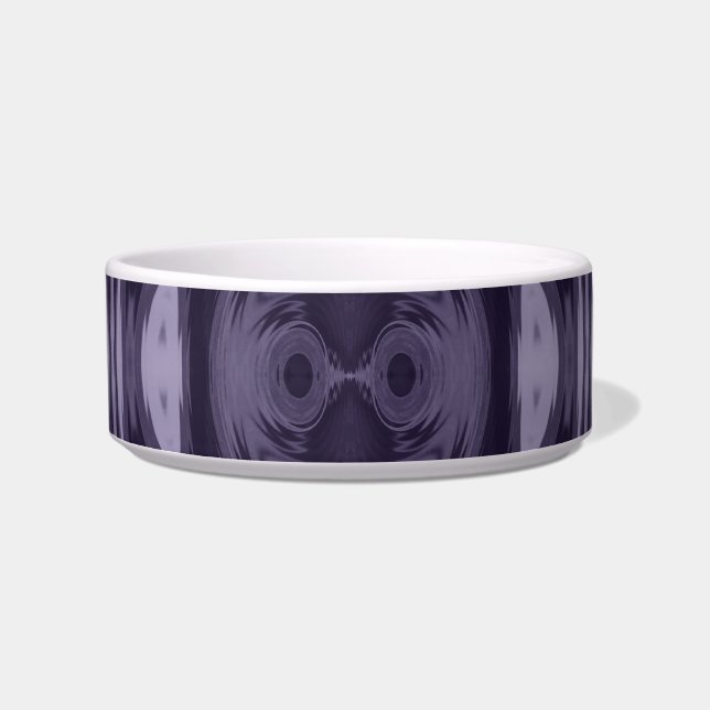 Écuelle Bol alimentaire violet pour animaux de compagnie (Devant)