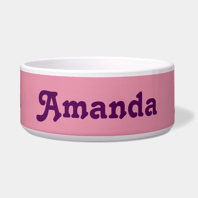 Écuelle Bol Amanda pour chien (Devant)