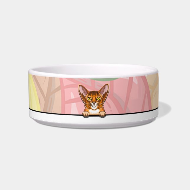Écuelle Bol de chat Abyssinian (Devant)