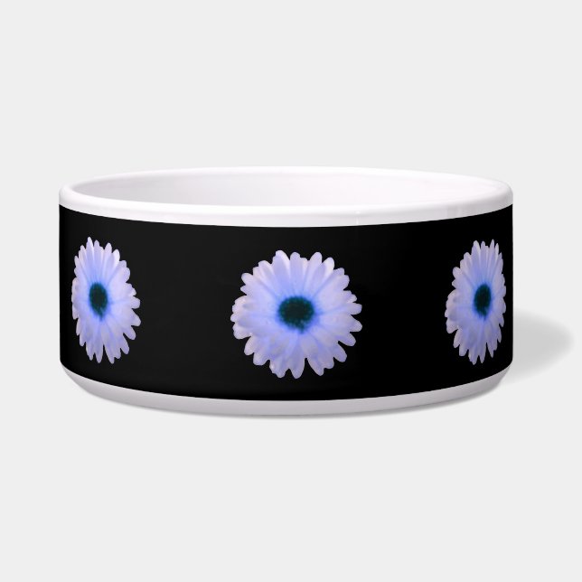 Écuelle Bol de chien blanc et bleu Marigold (Devant)