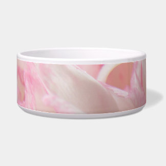 Écuelle Bol de chien coiffeur rose et blanc