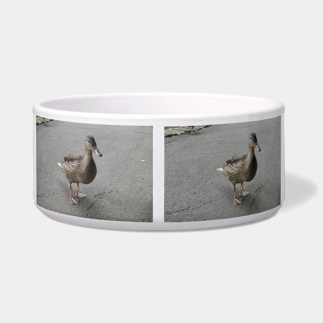 Écuelle Bol de chien de canard à pattes amusant (Dos)