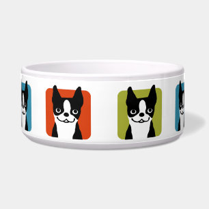 Écuelle Bol de chien Terrier de Boston