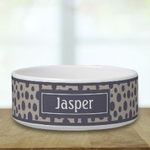 Bol d'imprimante géométrique rétro