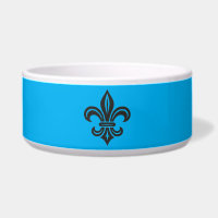 Bol en céramique "Fleur de lis stylisée"